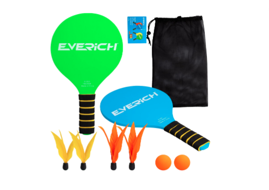 Beach Bat & Ball Set Green|Blue