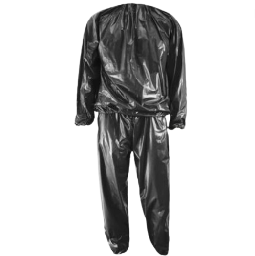 Sauna Suit - Heavy duty - XL Black