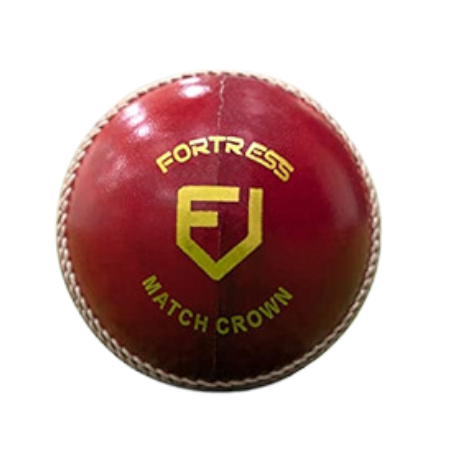 Cricket Ball Fortress Club Crown Senior 5.5oz Red