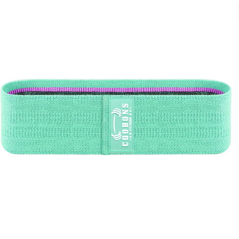 Fabric Resistance Glute Band Green 15-25lbs