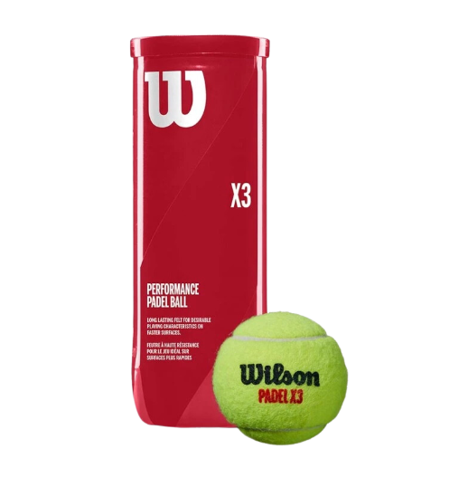 Padel Tennis Ball Wilson Pack of 3