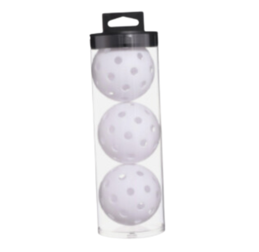 Pickleball Ball -3pk- White 