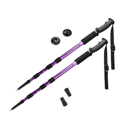 Hiking Adjustable Pole Purple