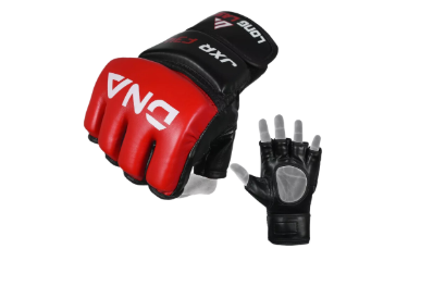 MMA  Grappling Gloves - Red -  M