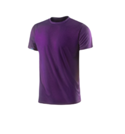T-Shirt Men's Breathable Quick-Drying Short Sleeve Round Neck Maroon Medium
