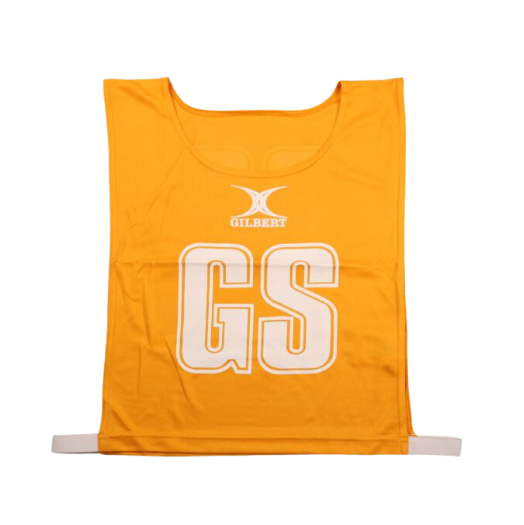 Netball Bibs Ziland Set of 7 Amber Adult Small