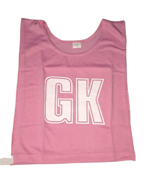 Netball Bibs Ziland Set of 7 Pink Adult Small