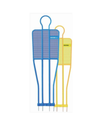 Football Defender Mannequin 180cm Set of 5