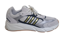 Court Shoe Adidas Cloud Foam White|Silver|Navy US 7.5
