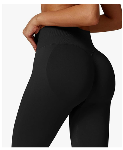 Tights Ladies Seamless Long Black Small