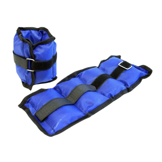 Ankle Weights Blue 2kg (pair 4kg)