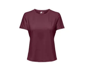 Ladies Workout Top Rose Red Large