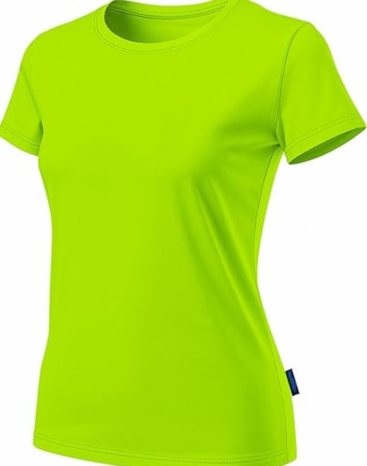 Ladies Workout Top Flou Green Large