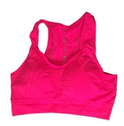 Sports Bra Wireless Pink Medium