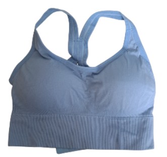 Sports Bra Padded Sky Blue Large