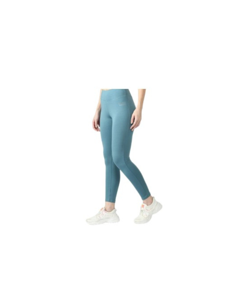 Ladies Long Tights Blue Small