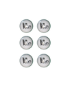 Cricket Ball C2A Sports Senior 5.5oz White (6 pack)
