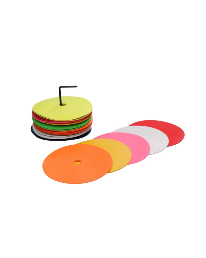  Ground Marker Flat Disc Round 7.5" pk 20