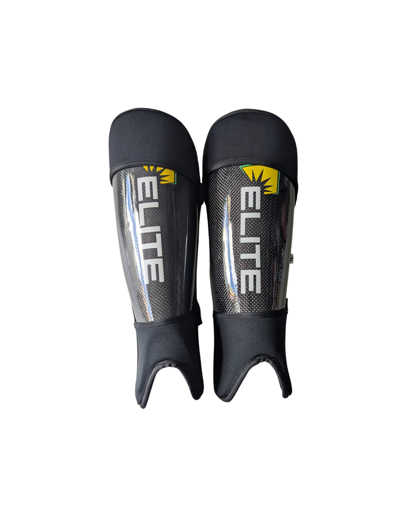 Hockey Shin Guards Elite Black Medium