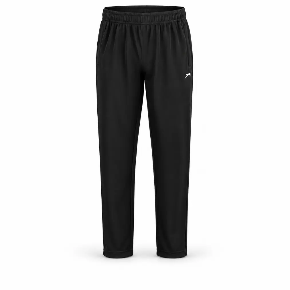 Polyester Track Pants, Slazenger- Black Large