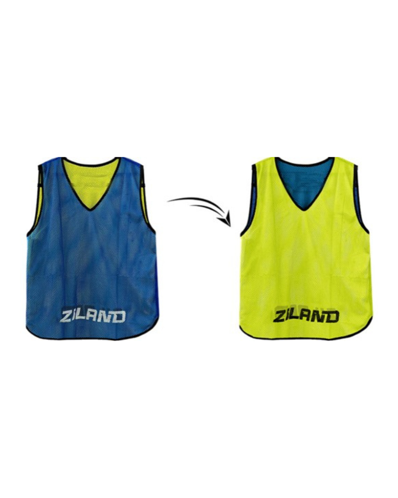 Training Bibs Reversible Yell|Blue Adult 10pk Small 