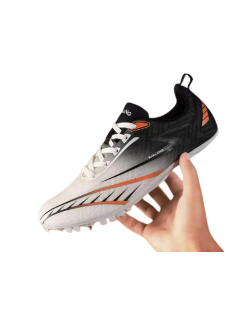 Spike Shoes Athletic Track & Field White|Black US8-US8.5