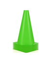 15" Vector Agility Cones Green 5pk 