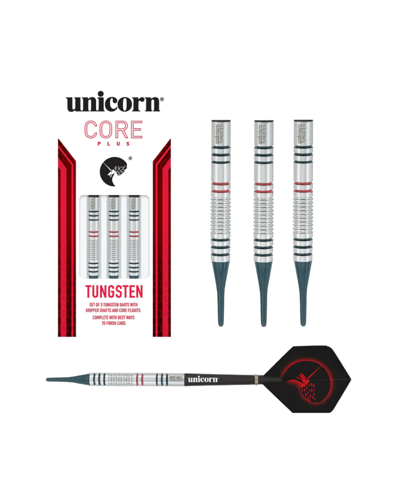 Unicorn Core Plus Soft Tip Dart - 18g  Set of 3