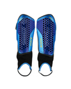 FB Shin Guards Mitre Aircell Carbon Ankle Black XSmall