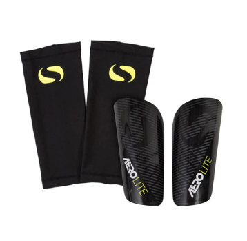 FB Shin Guards Sondico Aerolite Black Medium