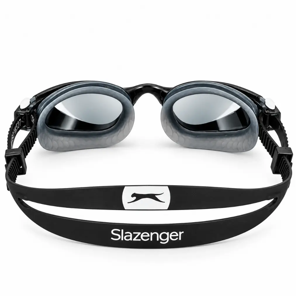 Swimming Goggles Black/Smoke Slazenger Aero - Junior