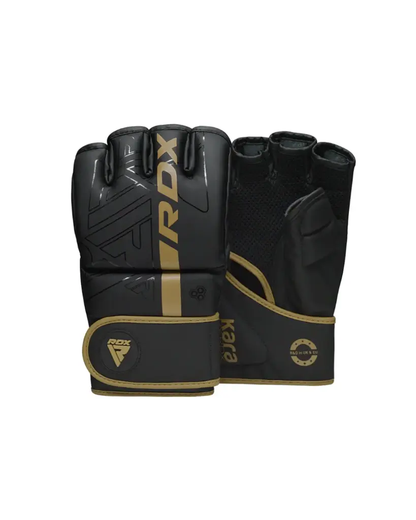 RDX Kara Grappling Gloves-Blk/Gld Med