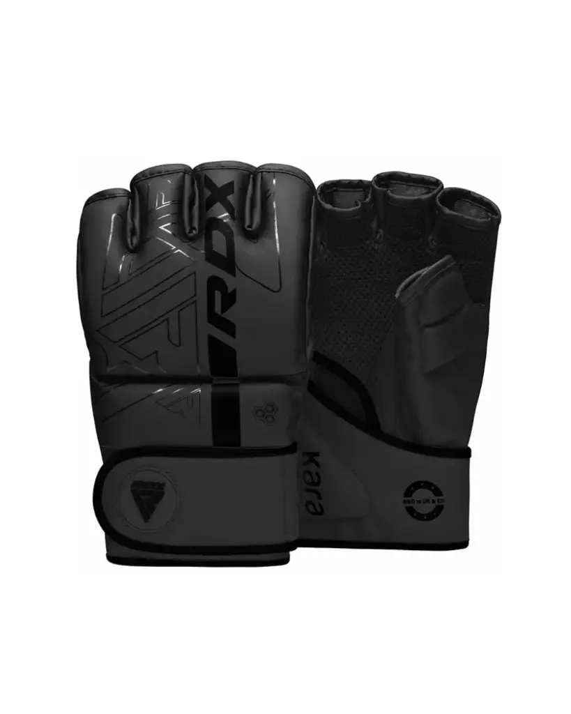 RDX Kara Grappling Gloves-Black Large