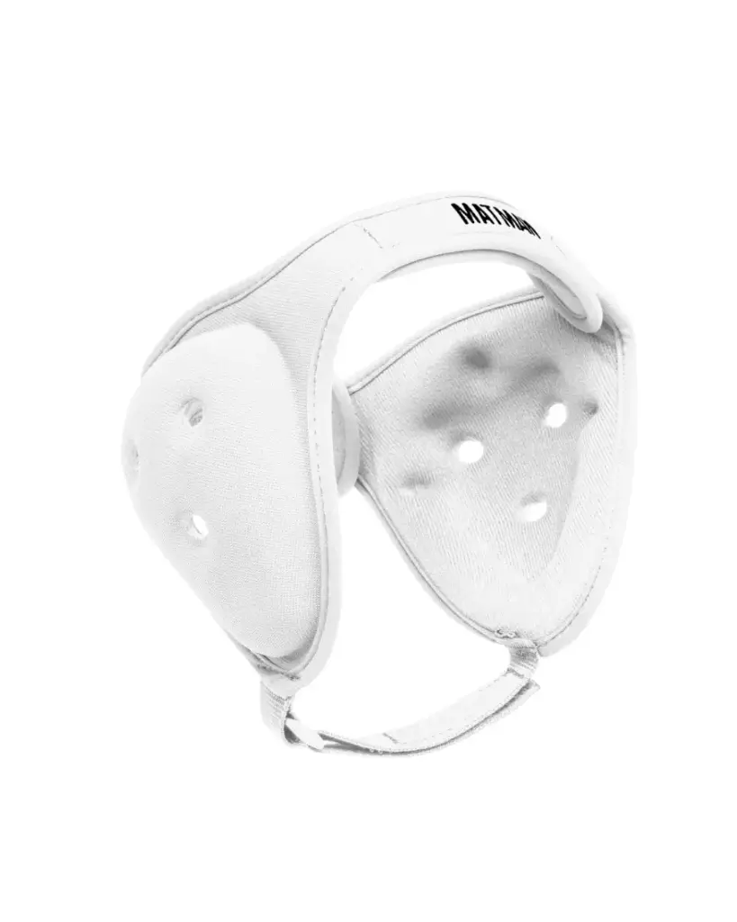 Wrestling Headgear White Youth 