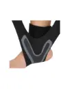 Ankle Support Wrap Right Foot Black L