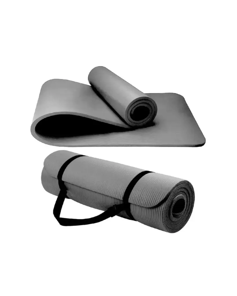 Yoga Mat 10mm Thickness Grey