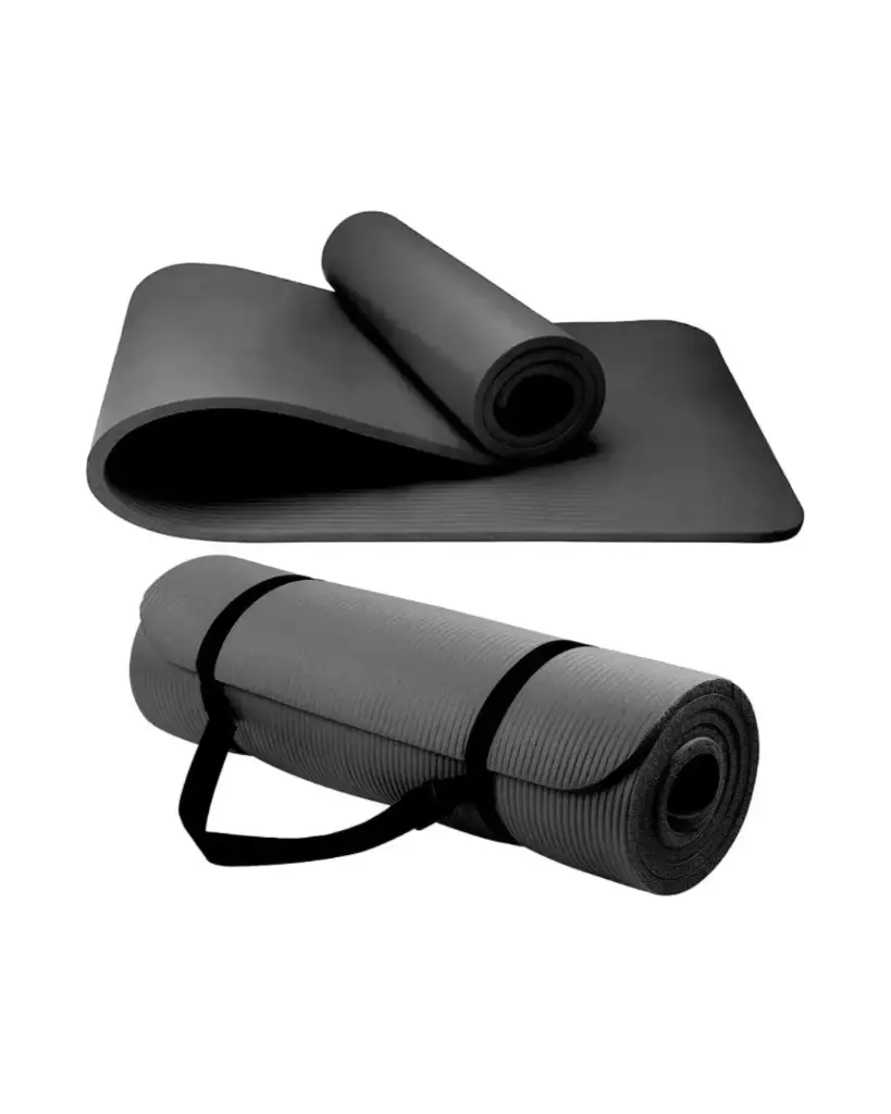 Yoga Mat 10mm Thickness Black