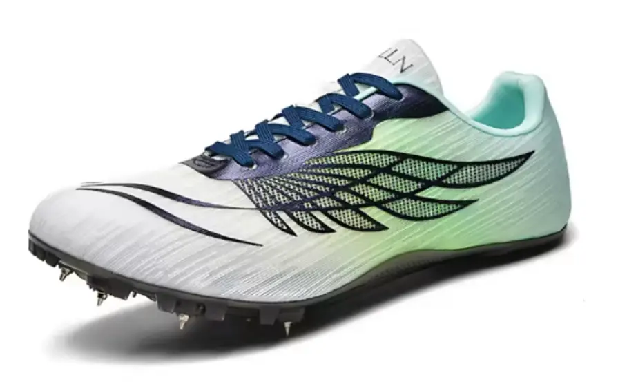 Athletic Spike Shoe- Distance Green/Black Size US 5