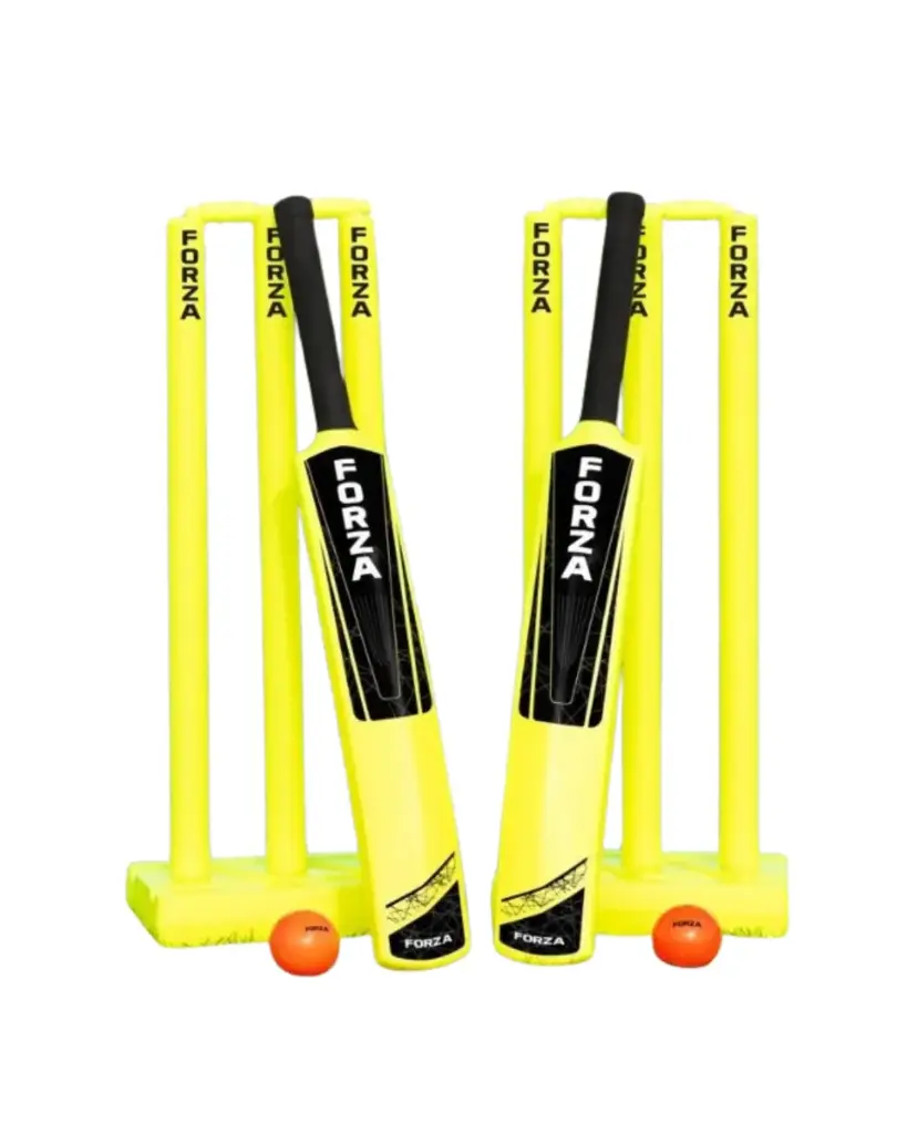 Cricket Set Plastic Forza 2xStumps, 2xBall 2xBat SH 