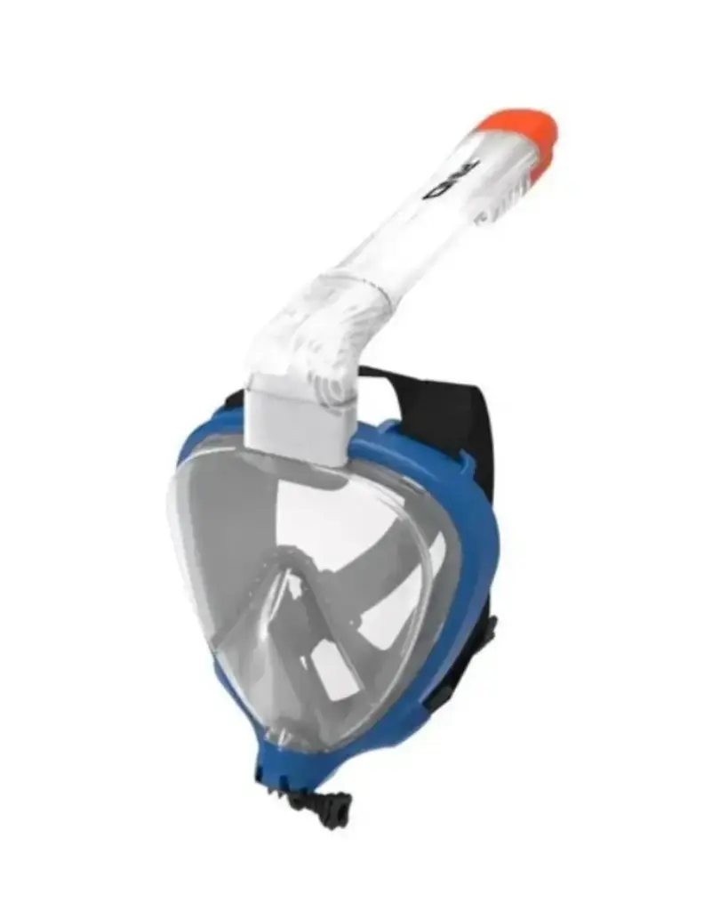 Full Mask Snorkel Set Blue|Black Adults 