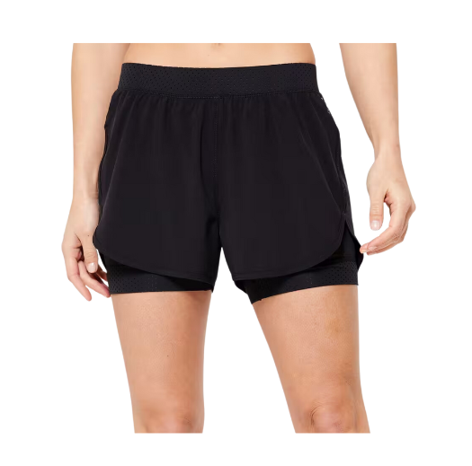 Ladies Shorts with Tights Black XLarge 