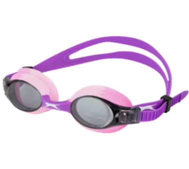 [13202] Swimming Goggles Pink/Purple Slazenger Edge Junior 