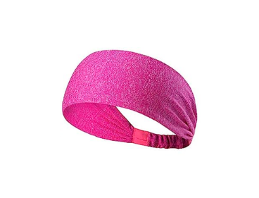 [10691] Hair/Head Band Athletic Pink 