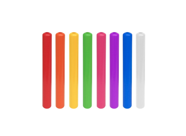 [2101] Relay Batons Juniors Plastic Set of 8