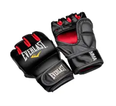 [6296] Boxing Gloves Everlast Combat S|M Blk|Red