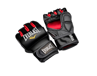[6296] Boxing Gloves Everlast Combat S|M Blk|Red