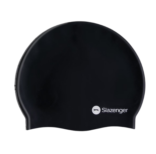 [10761] Swim Cap Silicone Slazenger Black Adult