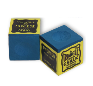 [9464] Snooker/Pool Triangle Chalk Blue