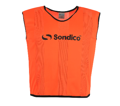 [12271] Training Bibs Sondico Adult Large Fluo Orange 6pk