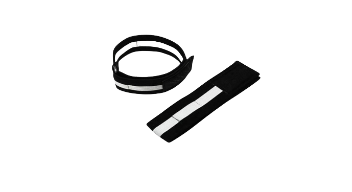 [10294] Restriction Occlusion Arm Bands Pair White/Black